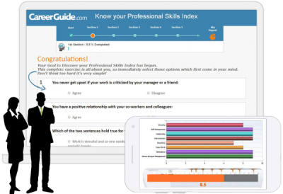 Professional skill index for working professionals