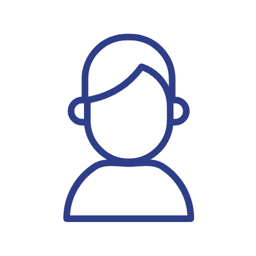 17 Avatar Man Nodding Outline