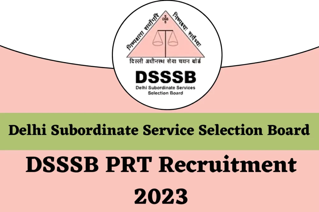 DSSSB PRT Exam
