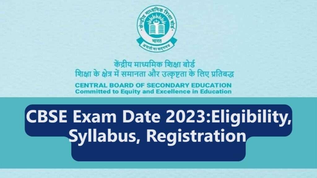 Cbse Board 10th 12th Exam 2023 Dates Announced Cbse To Hold Class X And