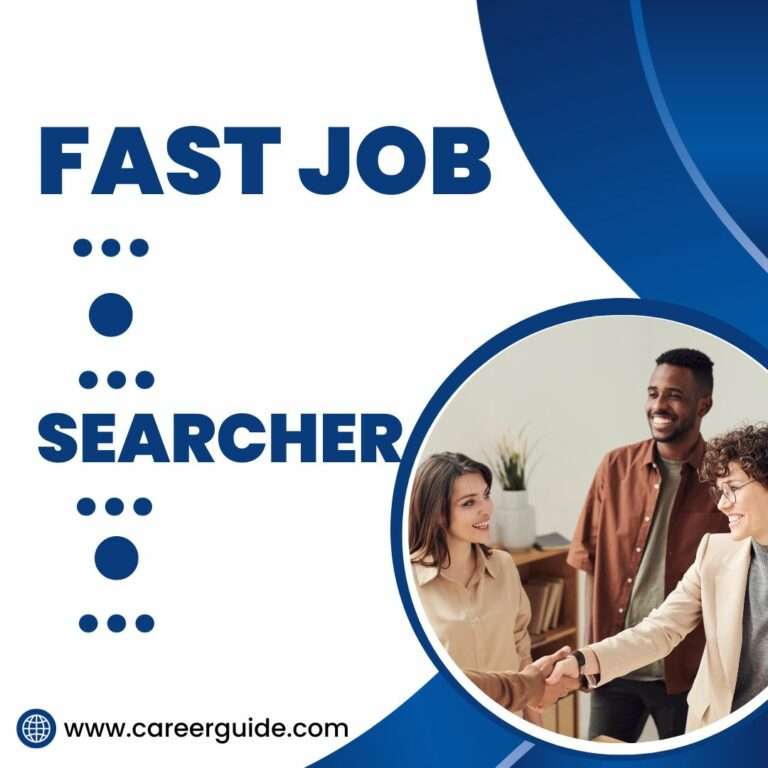 Blue Modern Job Fair Facebook Post