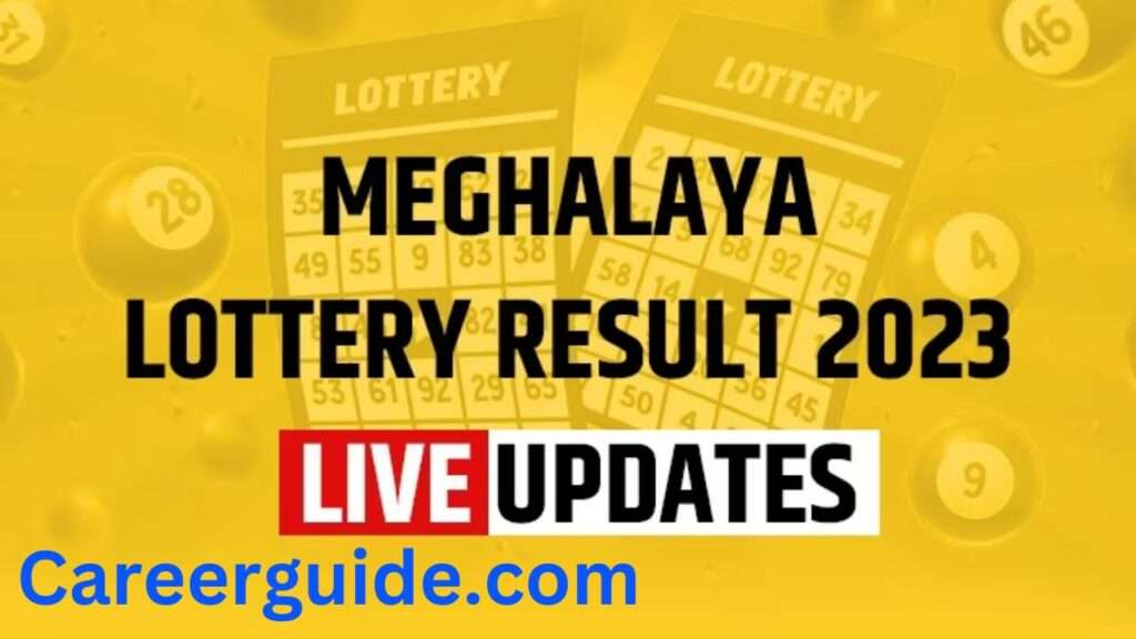 Meghalaya lottery Result