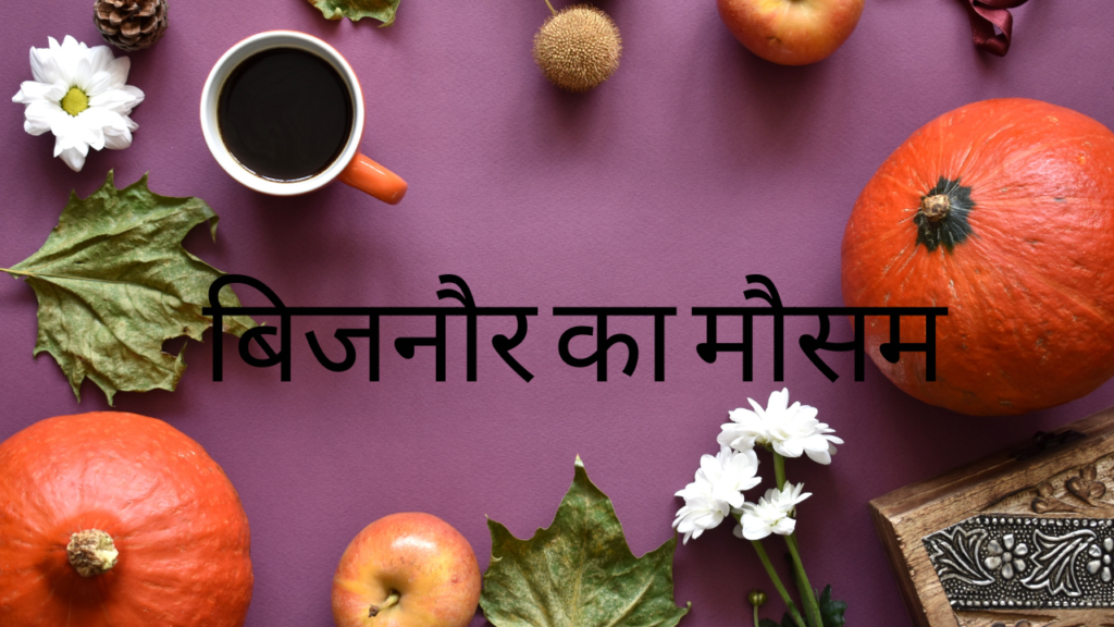 बिजनौर का मौसम