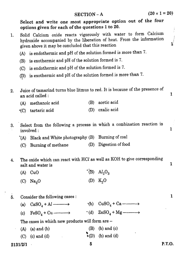 Cbse Class 10 Science Sample Paper 2023 24 3