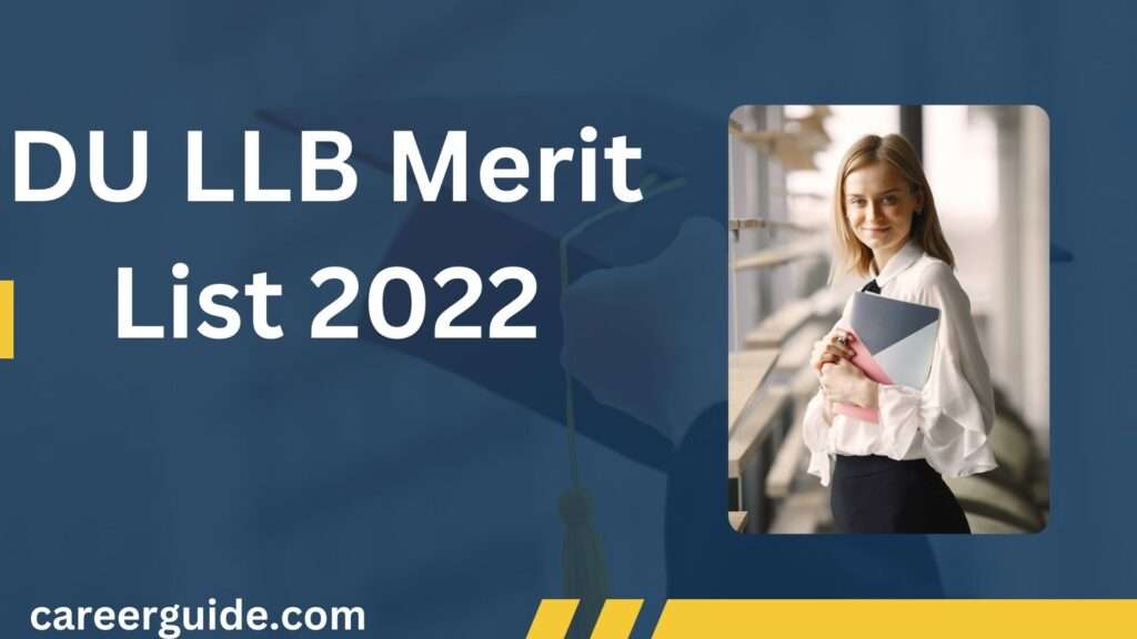 Du Llb Merit List 2022