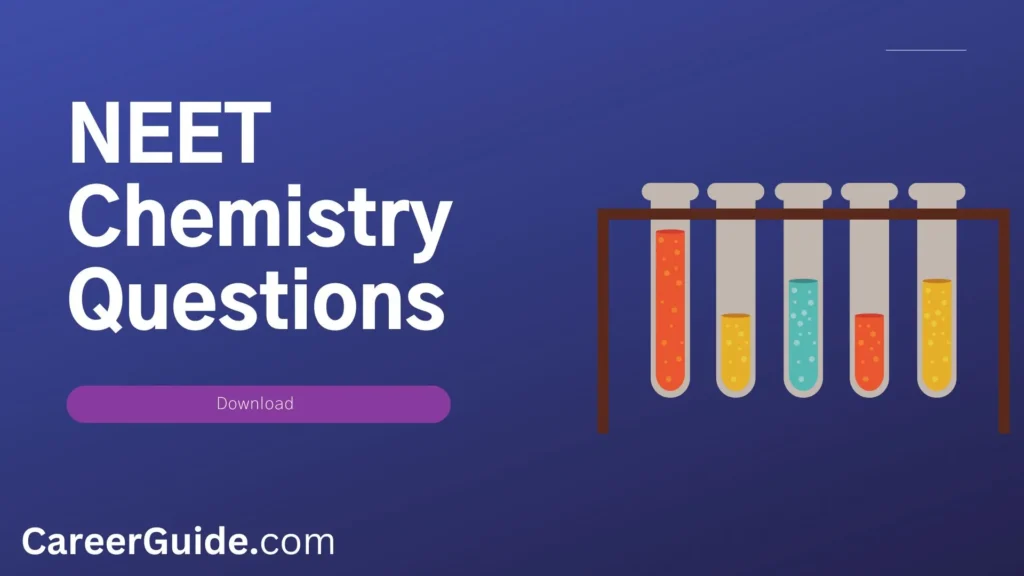 Neet Chemistry Questions